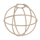 Maxbell Pendant Lamp Shade Decoration Woven for Bedroom Dining Room Living Room 18.5cmx17cm