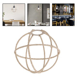 Maxbell Pendant Lamp Shade Decoration Woven for Bedroom Dining Room Living Room 18.5cmx17cm