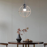 Maxbell Pendant Lamp Shade Decoration Woven for Bedroom Dining Room Living Room 18.5cmx17cm