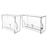 Maxbell Automatic Bird Feeder Feeding Device Food Container for Parrot Parakeet 15cmx7.8cmx14.2cm