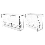 Maxbell Automatic Bird Feeder Feeding Device Food Container for Parrot Parakeet 15cmx7.8cmx14.2cm