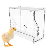 Maxbell Automatic Bird Feeder Feeding Device Food Container for Parrot Parakeet 15cmx7.8cmx14.2cm