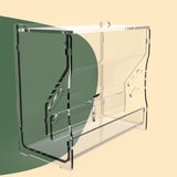 Maxbell Automatic Bird Feeder Feeding Device Food Container for Parrot Parakeet 15cmx7.8cmx14.2cm