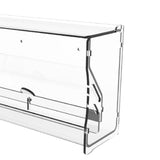 Maxbell Automatic Bird Feeder Feeding Device Food Container for Parrot Parakeet 22cmx7.8cmx14.2cm