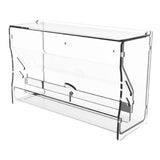 Maxbell Automatic Bird Feeder Feeding Device Food Container for Parrot Parakeet 22cmx7.8cmx14.2cm