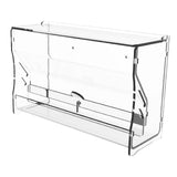 Maxbell Automatic Bird Feeder Feeding Device Food Container for Parrot Parakeet 22cmx7.8cmx14.2cm