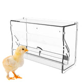 Maxbell Automatic Bird Feeder Feeding Device Food Container for Parrot Parakeet 22cmx7.8cmx14.2cm