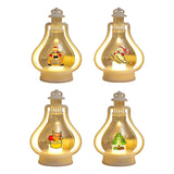 Maxbell Creative Christmas Lantern Xmas Lights Tealight for Wedding Garden Tabletop elder
