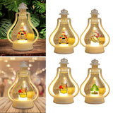 Maxbell Creative Christmas Lantern Xmas Lights Tealight for Wedding Garden Tabletop elder