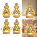 Maxbell Creative Christmas Lantern Xmas Lights Tealight for Wedding Garden Tabletop elder