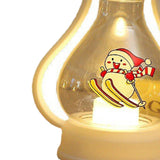 Maxbell Creative Christmas Lantern Xmas Lights Tealight for Wedding Garden Tabletop snowman