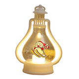 Maxbell Creative Christmas Lantern Xmas Lights Tealight for Wedding Garden Tabletop snowman