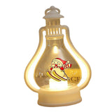 Maxbell Creative Christmas Lantern Xmas Lights Tealight for Wedding Garden Tabletop snowman