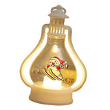Maxbell Creative Christmas Lantern Xmas Lights Tealight for Wedding Garden Tabletop snowman