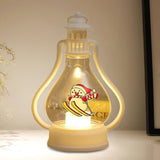 Maxbell Creative Christmas Lantern Xmas Lights Tealight for Wedding Garden Tabletop snowman