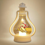 Maxbell Creative Christmas Lantern Xmas Lights Tealight for Wedding Garden Tabletop snowman