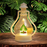 Maxbell Creative Christmas Lantern Xmas Lights Tealight for Wedding Garden Tabletop Christmas tree