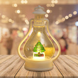 Maxbell Creative Christmas Lantern Xmas Lights Tealight for Wedding Garden Tabletop Christmas tree