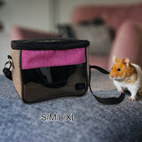 Maxbell Small Hamster Carrier Handbag Cage Transport Guinea Pig Kitten Traveling S