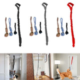 Maxbell Dog Outdoor Bungee Hanging Toy Interactive Durable Tugger Tether Tug Toy Black