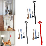 Maxbell Dog Outdoor Bungee Hanging Toy Interactive Durable Tugger Tether Tug Toy Black