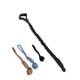 Maxbell Dog Outdoor Bungee Hanging Toy Interactive Durable Tugger Tether Tug Toy Black