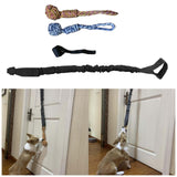 Maxbell Dog Outdoor Bungee Hanging Toy Interactive Durable Tugger Tether Tug Toy Black