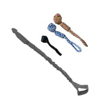 Maxbell Dog Outdoor Bungee Hanging Toy Interactive Durable Tugger Tether Tug Toy Grey
