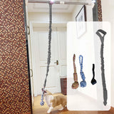Maxbell Dog Outdoor Bungee Hanging Toy Interactive Durable Tugger Tether Tug Toy Grey