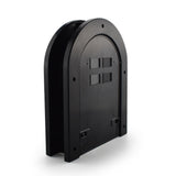 Maxbell Screen Door Cat Dog Accessories Free Entry Magnetic Sliding for Wall Tunnel Black