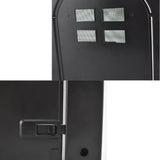 Maxbell Screen Door Cat Dog Accessories Free Entry Magnetic Sliding for Wall Tunnel Black