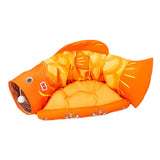 Maxbell Cat Tunnel Pet Interactive Toy Washable Cushion with Ball for Hedgehog Yellow