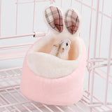 Maxbell Guinea Pig House Warm Bed Slippers Hamster Nest for Hamster Rat Chinchilla Rabbit