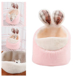 Maxbell Guinea Pig House Warm Bed Slippers Hamster Nest for Hamster Rat Chinchilla Rabbit