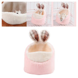 Maxbell Guinea Pig House Warm Bed Slippers Hamster Nest for Hamster Rat Chinchilla Rabbit