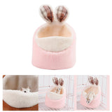 Maxbell Guinea Pig House Warm Bed Slippers Hamster Nest for Hamster Rat Chinchilla Rabbit