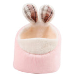 Maxbell Guinea Pig House Warm Bed Slippers Hamster Nest for Hamster Rat Chinchilla Rabbit
