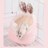 Maxbell Guinea Pig House Warm Bed Slippers Hamster Nest for Hamster Rat Chinchilla Rabbit