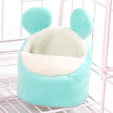 Maxbell Guinea Pig House Warm Bed Slippers Hamster Nest for Hamster Rat Chinchilla Bear