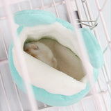 Maxbell Guinea Pig House Warm Bed Slippers Hamster Nest for Hamster Rat Chinchilla Bear