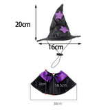 Maxbell Halloween Pet Costume Set for Small Medium Dogs Cats Apparel Accessories L