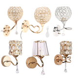 Maxbell Wall Sconce Light Crystal Lighting Fixtures Wall Mounted Lamp for Bedroom StyleA