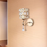 Maxbell Wall Sconce Light Crystal Lighting Fixtures Wall Mounted Lamp for Bedroom StyleA
