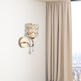 Maxbell Wall Sconce Light Crystal Lighting Fixtures Wall Mounted Lamp for Bedroom StyleA