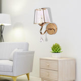 Maxbell Wall Sconce Light Crystal Lighting Fixtures Wall Mounted Lamp for Bedroom StyleG