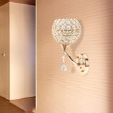 Maxbell Wall Sconce Light Crystal Lighting Fixtures Wall Mounted Lamp for Bedroom StyleD