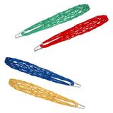 Maxbell Chicken Vegetable String Bag Fruit Treat Feeder with Hook for Goose Poultry blue