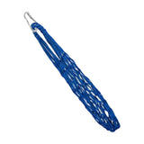 Maxbell Chicken Vegetable String Bag Fruit Treat Feeder with Hook for Goose Poultry blue