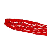 Maxbell Chicken Vegetable String Bag Fruit Treat Feeder with Hook for Goose Poultry red