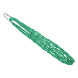 Maxbell Chicken Vegetable String Bag Fruit Treat Feeder with Hook for Goose Poultry green